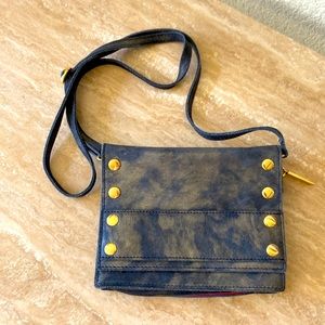 Hammitt black and gold crossbody bag